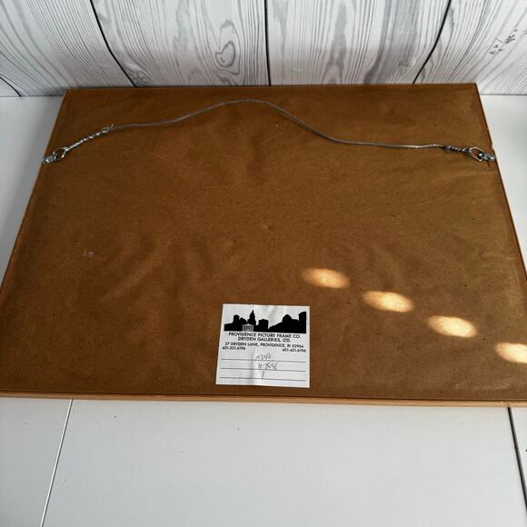 Vintage Scandinavian/Nordic Folk Art Crewel Reindeer Herder 15 x 20 Frozen Sven - Picture 6 of 6